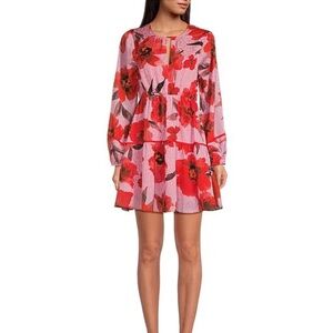 NWT Adelyn Rae Floral Dress new pink